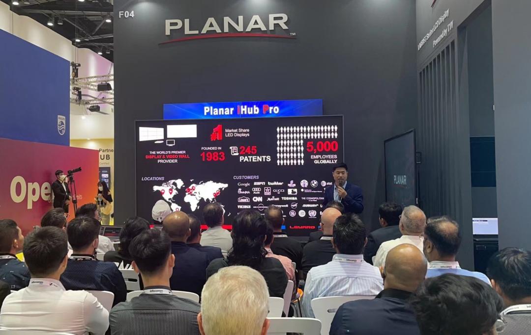 InfoComm Asia | 问鼎娱乐appPlanar全球首发第四代Micro LED智能一体机