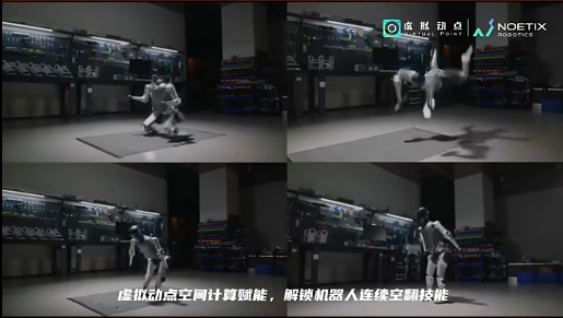 问鼎娱乐app·虚构动点赋能合作同伴解锁机械人陆续空翻
