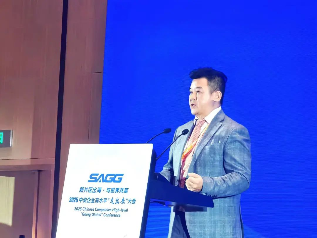 问鼎娱乐app总裁袁波出席首届中资企业高水平“走出去”大会，畅谈民族品牌全球化战术